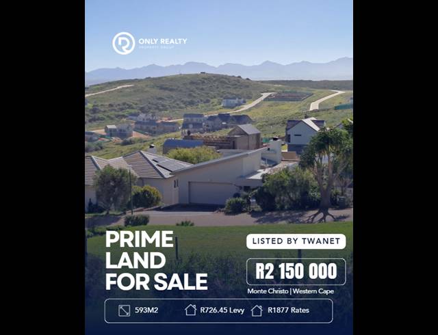 600M² VACANT LAND FOR SALE IN MONTE CHRISTO